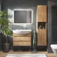  Vigo Тумба под умывальник Wing 700-0-2 Балтика навесная (дуб золотой) - Превью изображения №6 — Интернет-магазин Time-Shop