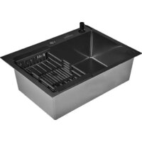 Кухонная мойка Wisent WS-37050B+GER013+WW405B+W302644B - Превью изображения №2 — Интернет-магазин Time-Shop