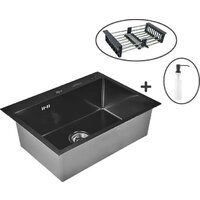 Кухонная мойка Wisent WS-37050B+GER013+WW405B+W302644B - Превью изображения №3 — Интернет-магазин Time-Shop