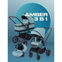 Универсальная коляска MOWbaby Amber MB068 (3 в 1, мятный) - Превью изображения №33 — Интернет-магазин Time-Shop