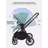 Универсальная коляска MOWbaby Amber MB068 (3 в 1, мятный) - Превью изображения №41 — Интернет-магазин Time-Shop
