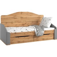 Involux Sale + Матрас Lagoma Ilta 90x200x18 км0144 (серый шифер/дуб натюрель)