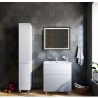  AM.PM Шкаф-пенал Gem 30 M90CSL0306WG (левый, белый глянец) - Превью изображения №6 — Интернет-магазин Time-Shop