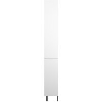 AM.PM Шкаф-пенал Gem 30 M90CSL0306WG (левый, белый глянец)