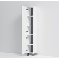  AM.PM Шкаф-пенал Gem 30 M90CSL0306WG (левый, белый глянец) - Превью изображения №3 — Интернет-магазин Time-Shop