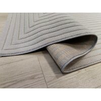Ковер для жилой комнаты Radjab Carpet Сканди Сизаль Прямоугольник 10936B 12277RK (1.6x3, Grii/Grii) - Превью изображения №5 — Интернет-магазин Time-Shop