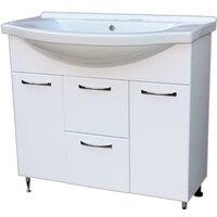 СанитаМебель Тумба Камелия 69.51к Д2 с умывальником Эльбрус 90