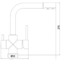 Смеситель Gross Aqua Ecolife 3120609MB - Превью изображения №2 — Интернет-магазин Time-Shop