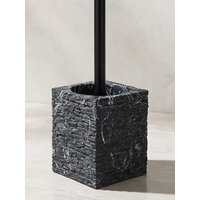 Ершик для унитаза Perfecto Linea Stonewave 35-130804 (черный) - Превью изображения №3 — Интернет-магазин Time-Shop