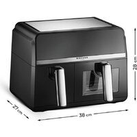 Аэрогриль (аэрофритюрница) Mozano DuoFry Unlimited 9L - Превью изображения №3 — Интернет-магазин Time-Shop