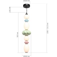 Припотолочная люстра ST Luce SL6134.453.01 - Превью изображения №4 — Интернет-магазин Time-Shop