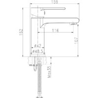 Смеситель Cersanit Brasko А63020 - Превью изображения №3 — Интернет-магазин Time-Shop