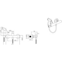 Гигиенический душ Bravat D9141BW-RUS - Превью изображения №2 — Интернет-магазин Time-Shop