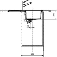 Кухонная мойка Franke Sirius 2.0 S2D 611-78 (оникс) - Превью изображения №3 — Интернет-магазин Time-Shop
