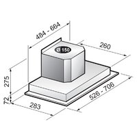Кухонная вытяжка Freggia CHCT5X - Превью изображения №2 — Интернет-магазин Time-Shop