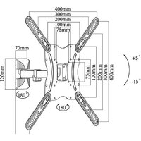 Кронштейн для телевизора Harper TVF-63 - Превью изображения №6 — Интернет-магазин Time-Shop
