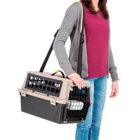 Переноска Ferplast Atlas Trendy Plus 20 73027499 (черный) - Превью изображения №2 — Интернет-магазин Time-Shop