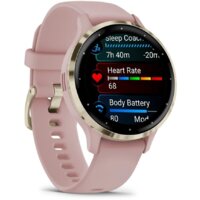 Умные часы Garmin Venu 3S (розовый, с силиконовым ремешком) - Превью изображения №6 — Интернет-магазин Time-Shop