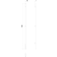 Полотенцесушитель TERMINUS Стойка Uno Проф 160 электро - Превью изображения №3 — Интернет-магазин Time-Shop