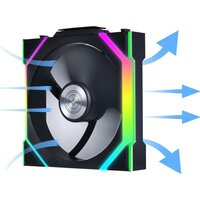 Комплект вентиляторов для корпуса с контроллером Lian Li Uni Fan SL 120 Wireless G99.12SL1W3B.00 - Превью изображения №5 — Интернет-магазин Time-Shop