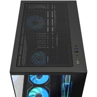 Корпус XASTRA QW500 7ARGB-C10-UC (черный) - Превью изображения №7 — Интернет-магазин Time-Shop