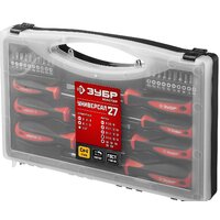 Набор отверток Зубр Зубр 25027 (27 предметов) - Превью изображения №2 — Интернет-магазин Time-Shop