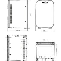 Бьюти-холодильник Meyvel MB-25HC1W - Превью изображения №20 — Интернет-магазин Time-Shop
