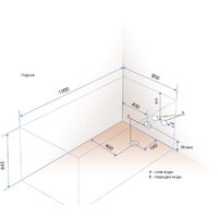 Ванна Triton Персей Экстра 190x90 - Превью изображения №5 — Интернет-магазин Time-Shop