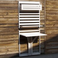 Стол Диприз Флоутард Д.60050.1 (белый) - Превью изображения №5 — Интернет-магазин Time-Shop