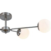 Люстра средней высоты Escada 150008/4R ES0000068 (Satin Nickel) - Превью изображения №3 — Интернет-магазин Time-Shop