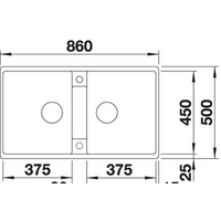 Кухонная мойка Blanco Zia 9 (белый) - Превью изображения №2 — Интернет-магазин Time-Shop