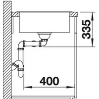 Кухонная мойка Blanco Zia 9 (белый) - Превью изображения №4 — Интернет-магазин Time-Shop