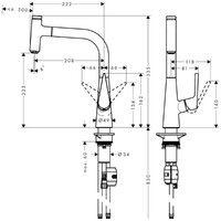 Смеситель Hansgrohe Talis Select S 72822000 - Превью изображения №2 — Интернет-магазин Time-Shop