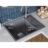 Кухонная мойка Polygran Blade 660 (серый) - Превью изображения №4 — Интернет-магазин Time-Shop