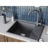 Кухонная мойка Polygran Blade 660 (серый) - Превью изображения №2 — Интернет-магазин Time-Shop