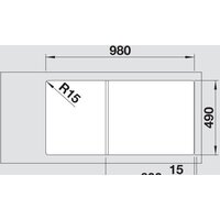 Кухонная мойка Blanco AXIA III 6 S 525849 (черный) - Превью изображения №4 — Интернет-магазин Time-Shop