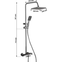 Душевая система  Ekko E2508-5 - Превью изображения №2 — Интернет-магазин Time-Shop