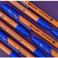 Набор шариковых ручек BRAUBERG Ultra orange 143571 (10 шт.) - Превью изображения №9 — Интернет-магазин Time-Shop