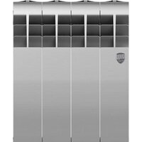 Биметаллический радиатор Royal Thermo BiLiner 350 Silver Satin (4 секции) - Превью изображения №2 — Интернет-магазин Time-Shop