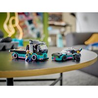 Конструктор LEGO City 60406 Гоночный автомобиль и грузовик-автовоз - Превью изображения №11 — Интернет-магазин Time-Shop
