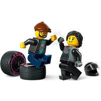 Конструктор LEGO City 60406 Гоночный автомобиль и грузовик-автовоз - Превью изображения №8 — Интернет-магазин Time-Shop