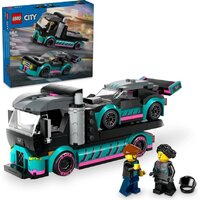 Конструктор LEGO City 60406 Гоночный автомобиль и грузовик-автовоз - Превью изображения №2 — Интернет-магазин Time-Shop