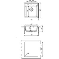 Кухонная мойка Lemark Hanka 9910008 (бежевый) - Превью изображения №3 — Интернет-магазин Time-Shop