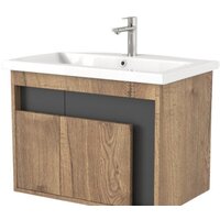 Дабер Тумба под умывальник 016 Cersanit Como 70 Т16.7C.0.22 (дуб галифакс/серый)