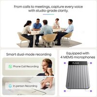 ИИ-диктофон Plaud Note Pro (серебристый) - Превью изображения №2 — Интернет-магазин Time-Shop