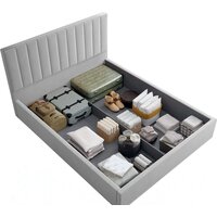 Кровать Аквилон Рица-1 16 ПМ (конфетти сильвер) - Превью изображения №5 — Интернет-магазин Time-Shop