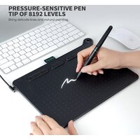 Графический планшет Parblo Ninos M (черный) - Превью изображения №8 — Интернет-магазин Time-Shop