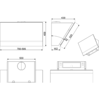 Кухонная вытяжка Smeg KV28N - Превью изображения №5 — Интернет-магазин Time-Shop