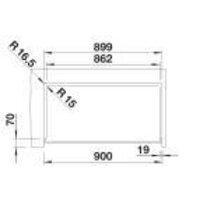 Кухонная мойка Blanco Vintera XL 9-UF 526800 (вулканический серый) - Превью изображения №5 — Интернет-магазин Time-Shop