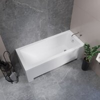 Ванна Lauter Estelle 140 21206040 (с каркасом и сифоном 21Y11022 белый) - Превью изображения №14 — Интернет-магазин Time-Shop